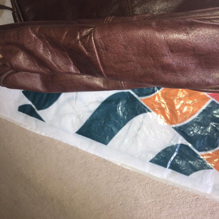 Сумка кожаная СССР