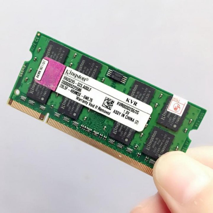 Оперативная память KINGSTON DDR2 2Гб, для ноутбука