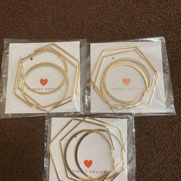 Модные серьги