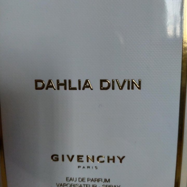 givenchy dahlia divine eau de parfum nude 75мл