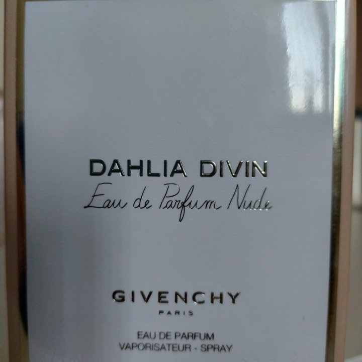 givenchy dahlia divine eau de parfum nude 75мл