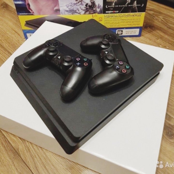 PS4 slim 1TB ДЕШЕВО + доставка