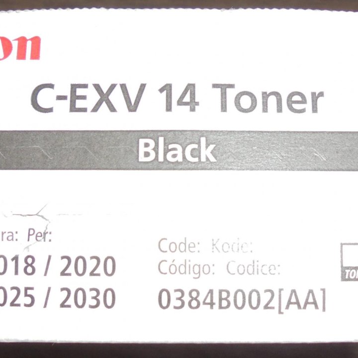 Картридж Canon C-EXV14 Toner оригинальный