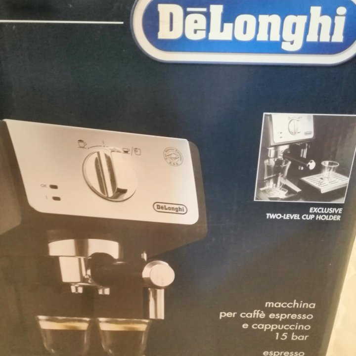 Кофемашина delonghi новая ECP 33.21