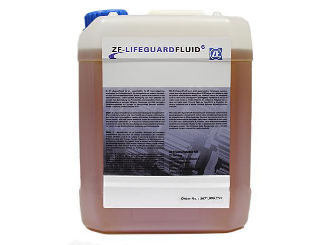 Масло трансмиссионное ZF Lifeguard fluid 6 розлив