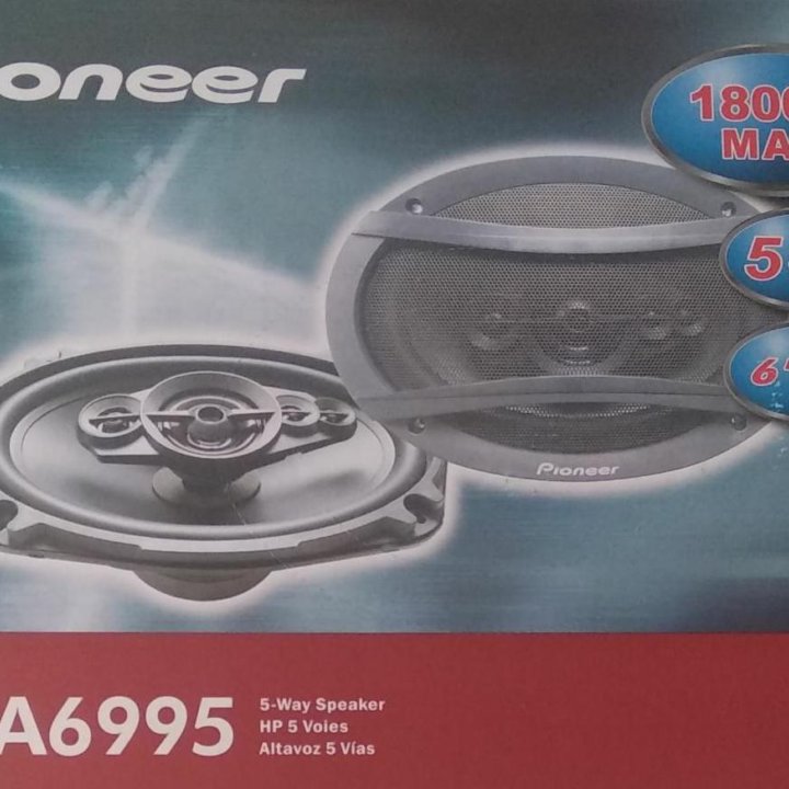 Динамики Pioneer блины новые.