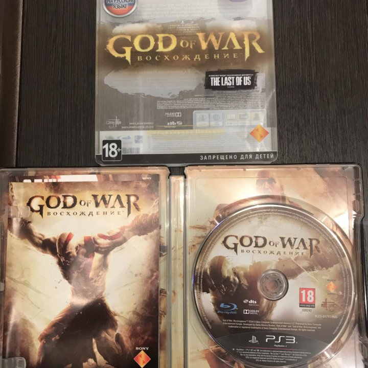 Игровой диск PS 3 God of war