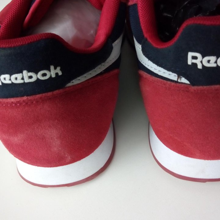 Кроссовки Reebok красные сетка