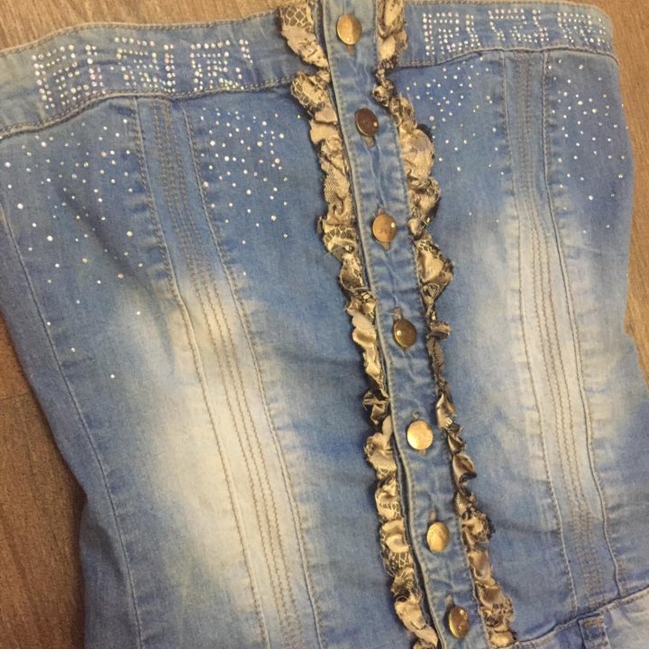 Сарафан комбинезон джинсовый платье юбка