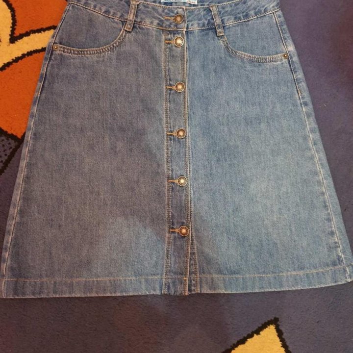 Юбка джинсовая