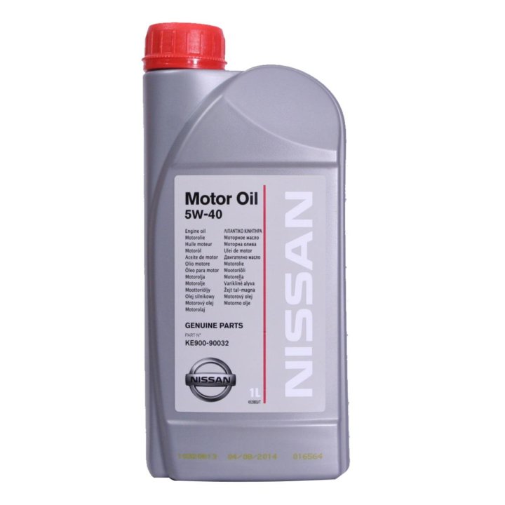 Масло моторное Nissan Motor Oil 5W-40, 1 литр