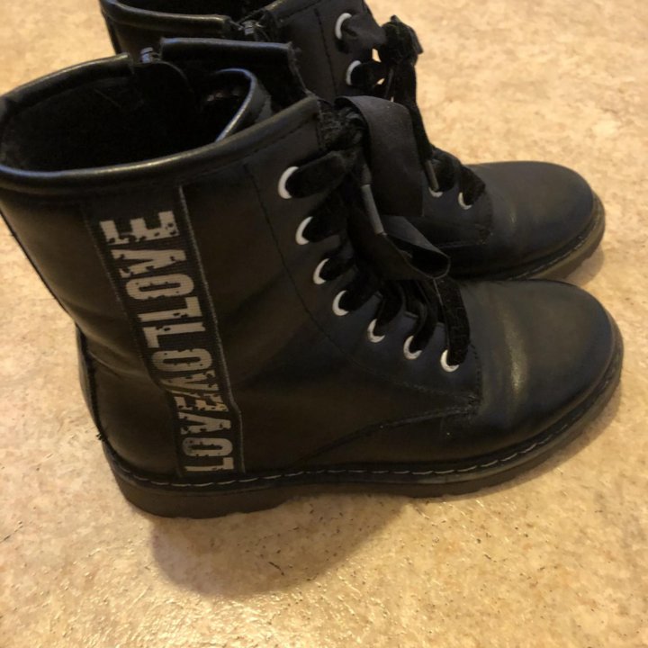 Сапоги утеплённые для девочки р. 32