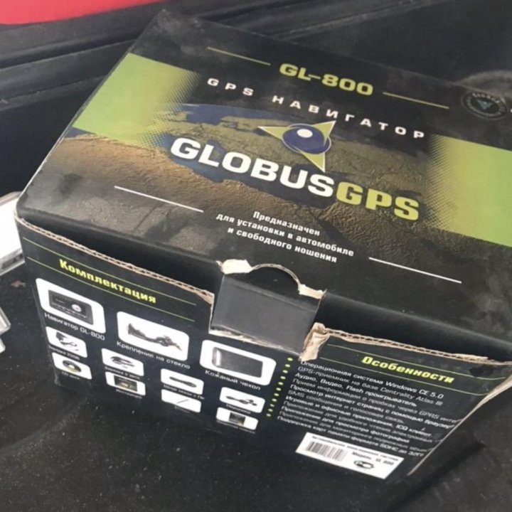 GPS навигатор Globus GL-800