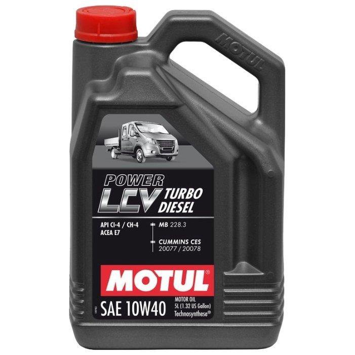 Motul LCV Turbo Diesel 10W-40 5л