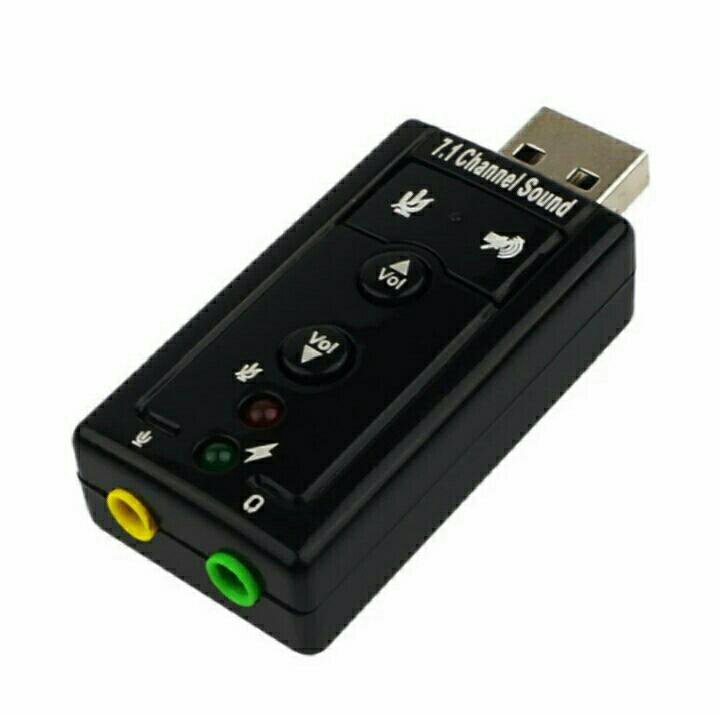 Звуковая карта Внешняя USB 2,0 Адаптер Звука