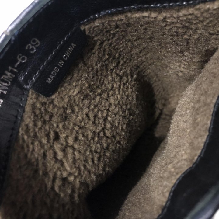 Сапоги замша