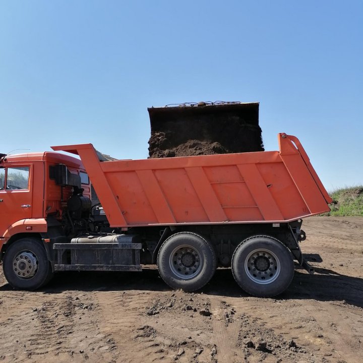 . Щебень, песок,земля,глина,пгс и тд.