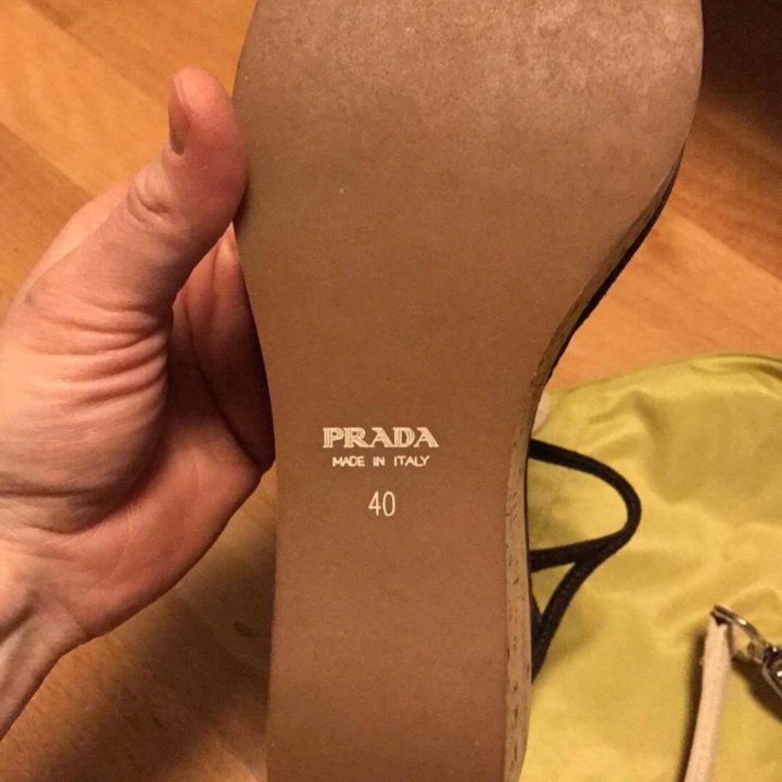 Босоножки Prada оригинал