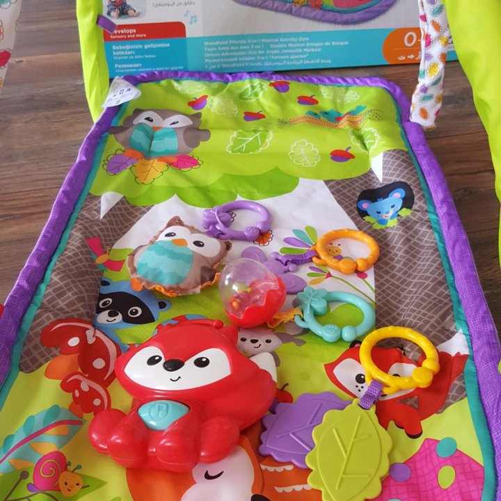 Развивающий коврик 3 в 1 Fisher-Price