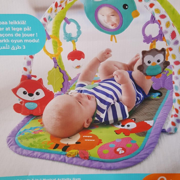 Развивающий коврик 3 в 1 Fisher-Price