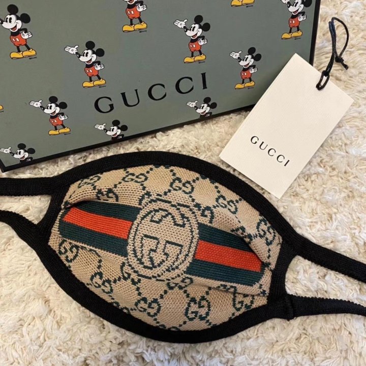 Маски Gucci, фирменная коробка