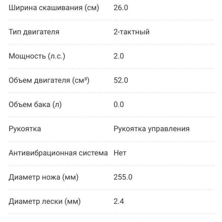 Новая травокосилка ПАРМА 52