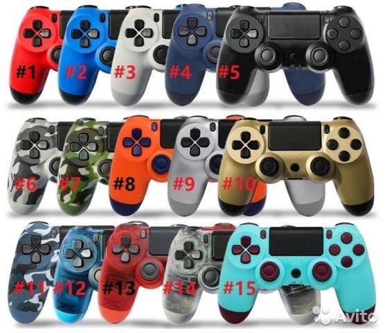 Новые Джойстик ps4 Dualshock 4 V2 22 цвета