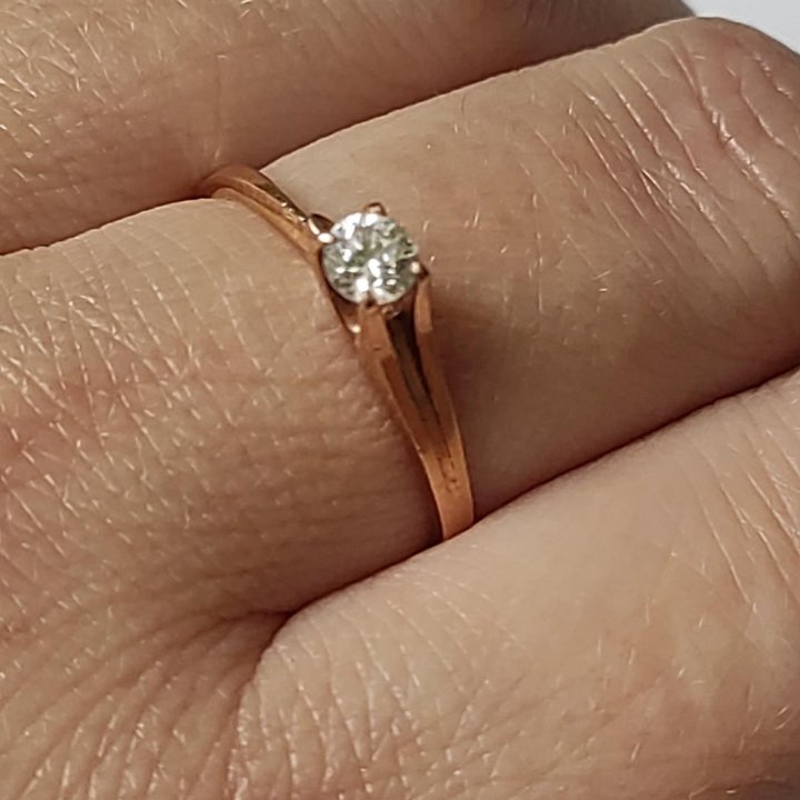 Кольцо золотое