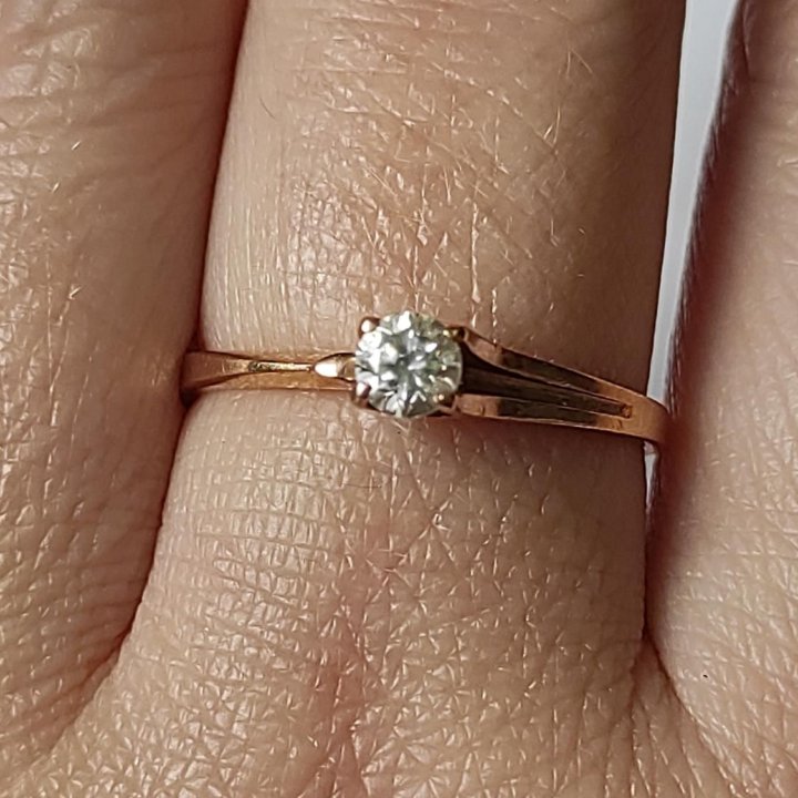 Кольцо золотое