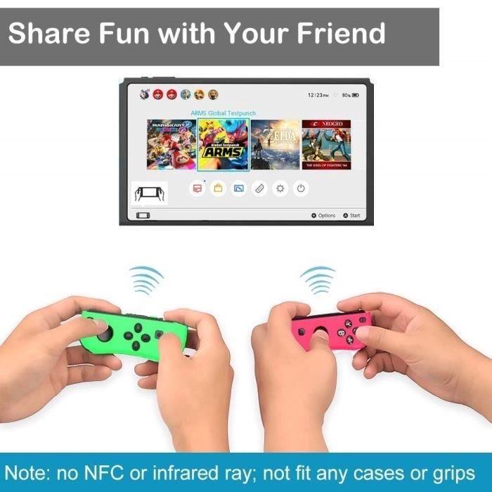 Новые Joy-con для Nintendo switch зеленый розовый