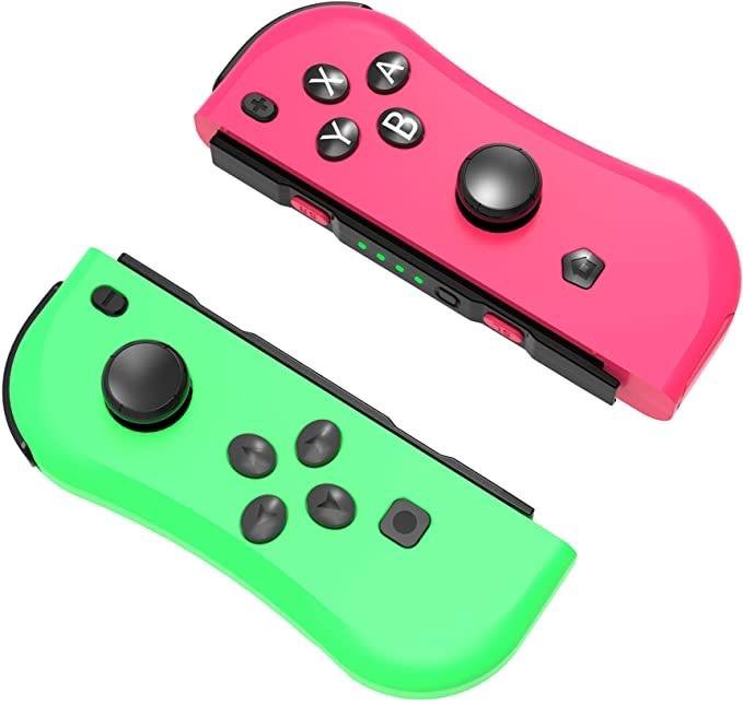 Новые Joy-con для Nintendo switch зеленый розовый