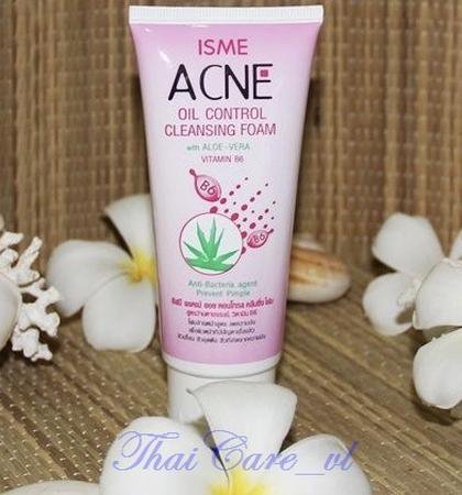 Пенка для умывания с АЛОЭ ВЕРА ISME ACNE CONTROL