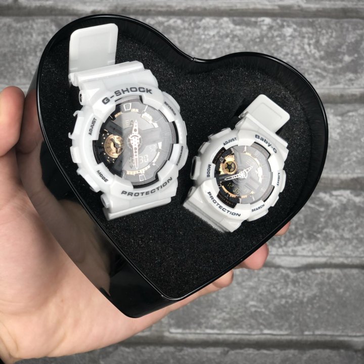 Часы набор Casio G-Shock + Baby - G (1+1)