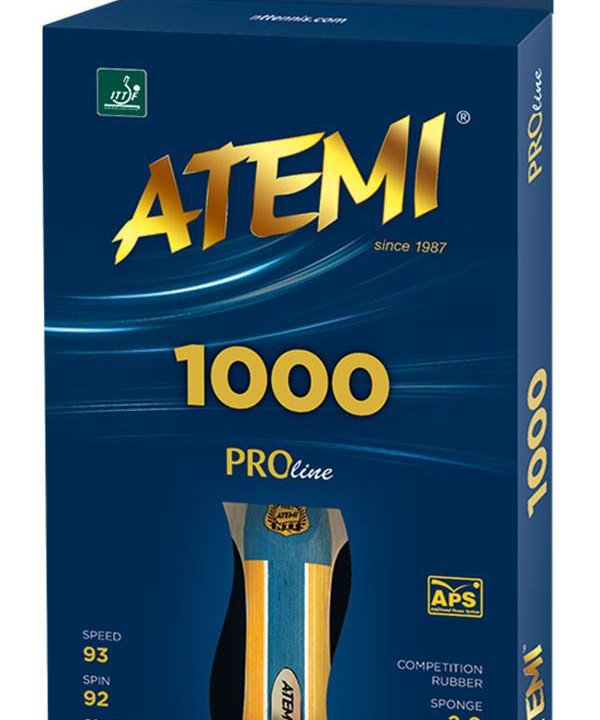 Ракетка настольный теннис АТЕМИ Pro 1000 AN