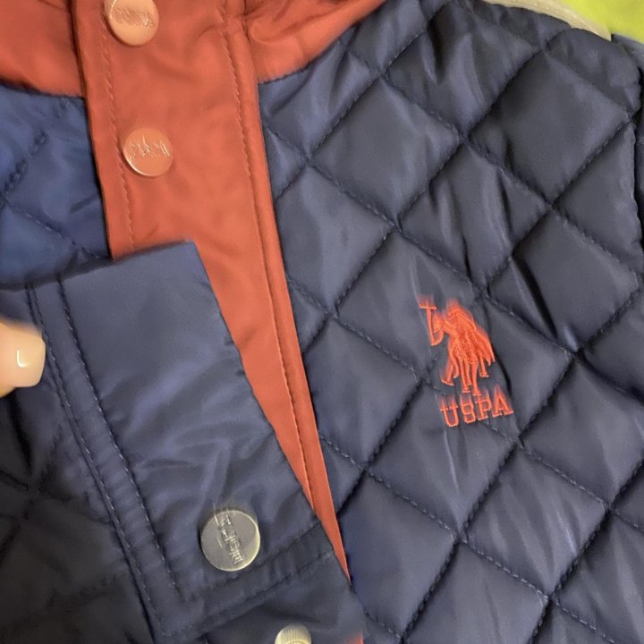 Куртка US Polo Assn, 6-7 лет, 116-122 см