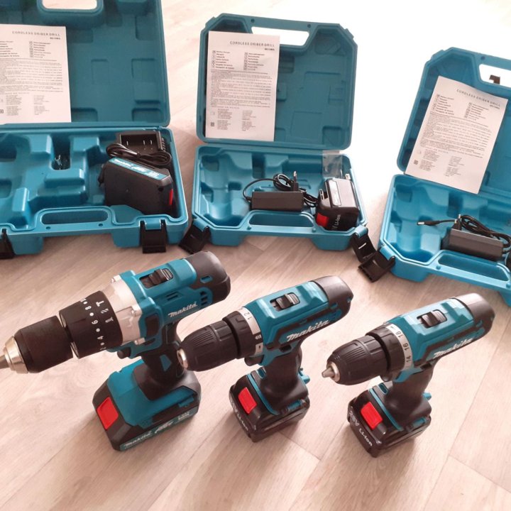 Шуруповёрт Makita 26V (большой аккумулятор)