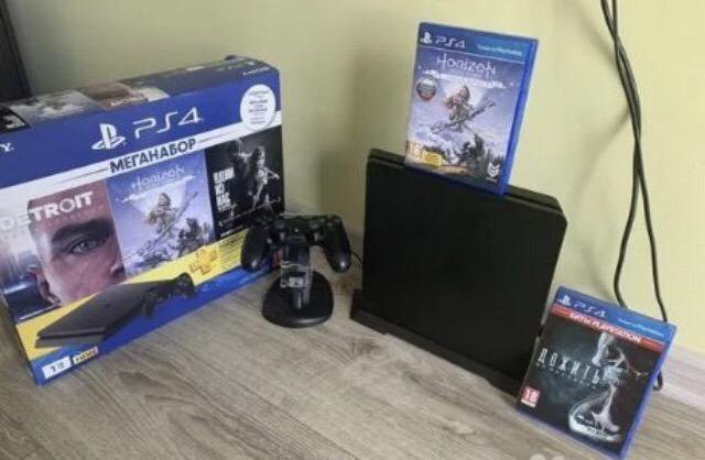 Sony PlayStation 4 slim 1TB доставка