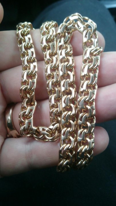 Золотые цепочки от 100 грамм
