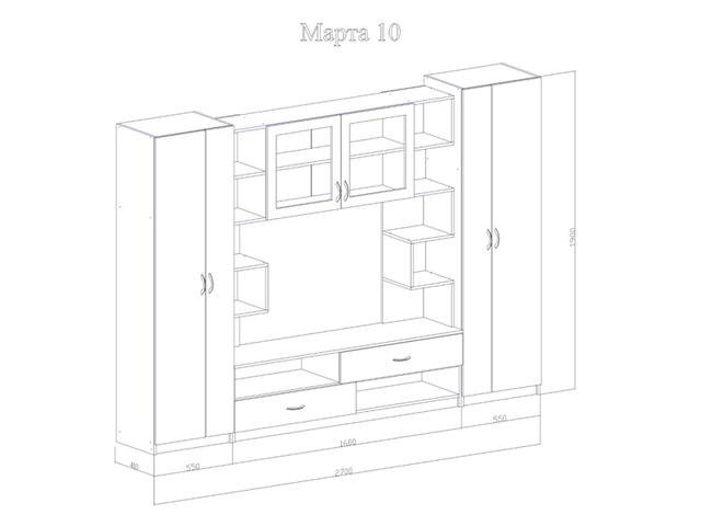 Инструкция стенка марта 11 флора