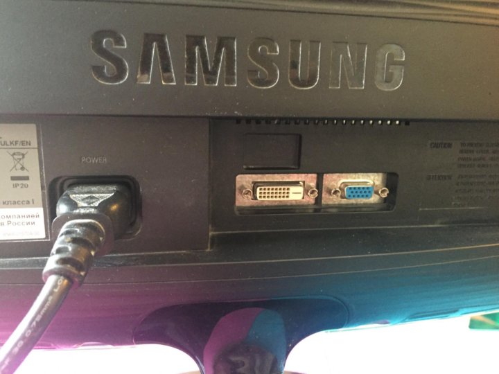 Не работает монитор samsung. Ширина монитора 23.6 без рамки syncmaster b2430.