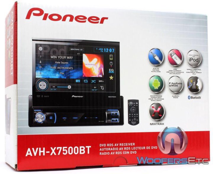 Магнитола pioneer avh x7500bt инструкция