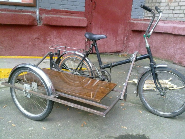 Легендарный советский складной велосипед «Кама»