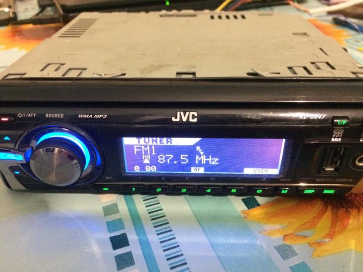 Автомагнитола jvc kd g847 инструкция