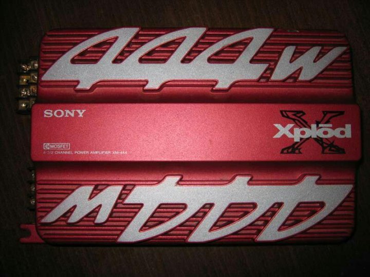 W 444. Sony xm -444.