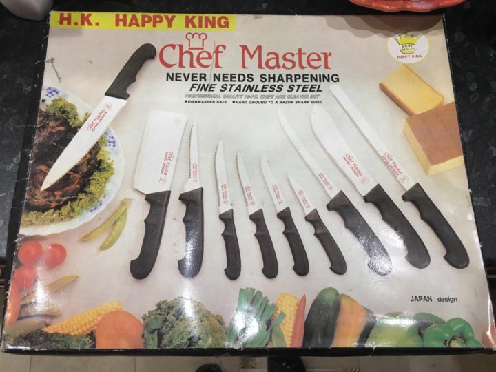 Набор ножей h.k happy king chef master. 