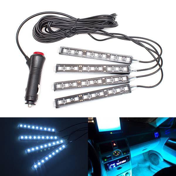 светодиодная подсветка салона 18led smd + адаптеры