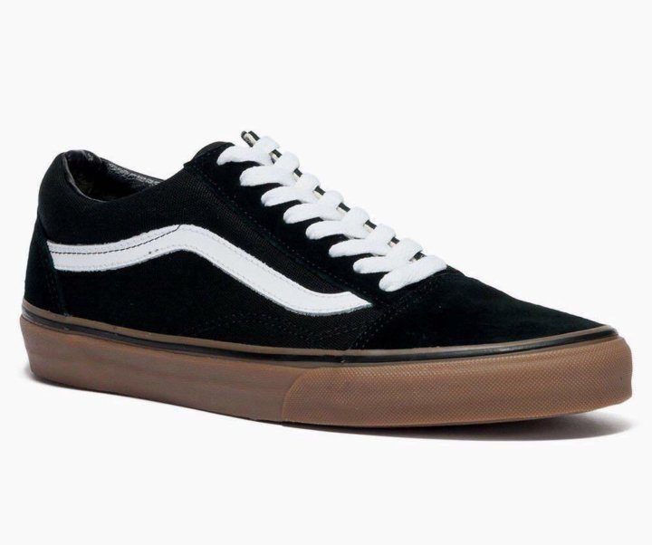 Черные кеды vans old school