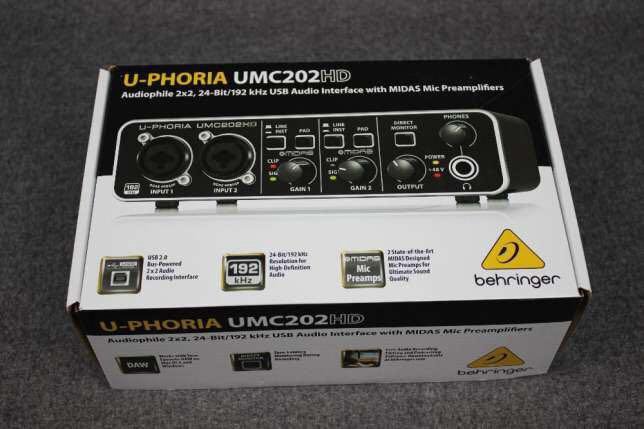 Внешняя звуковая карта behringer u phoria um2 обзор