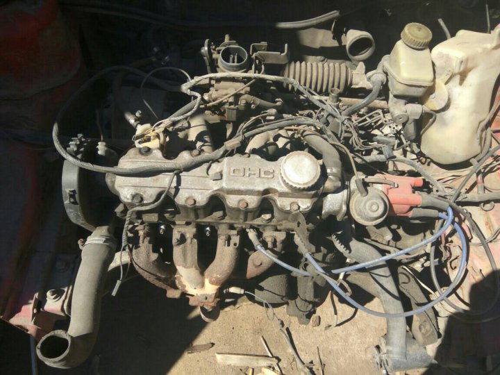 Двигатель ДВС Opel Ascona C 1988 E18NV 1.3л 7388