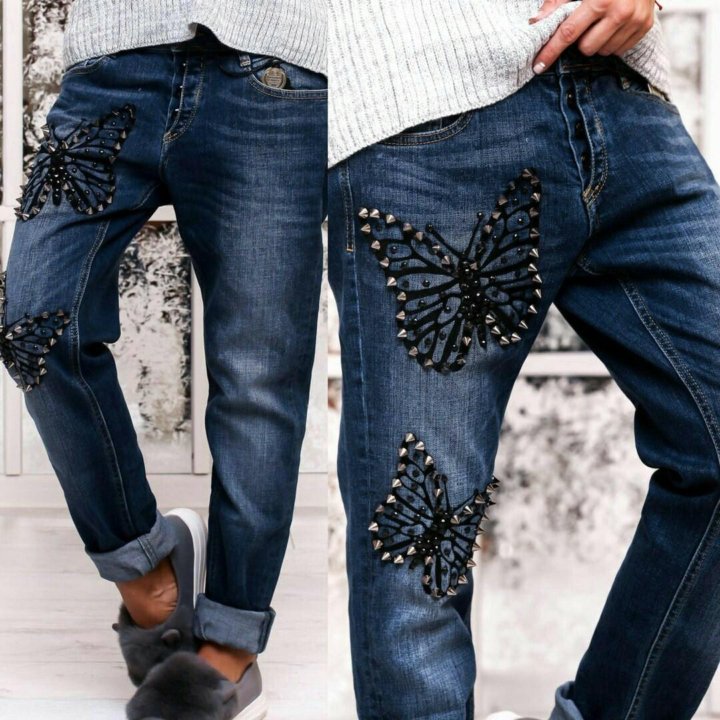 Узоры на джинсы